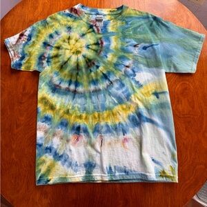 Hand Dyed Tie-Dye Shirt Youth Large